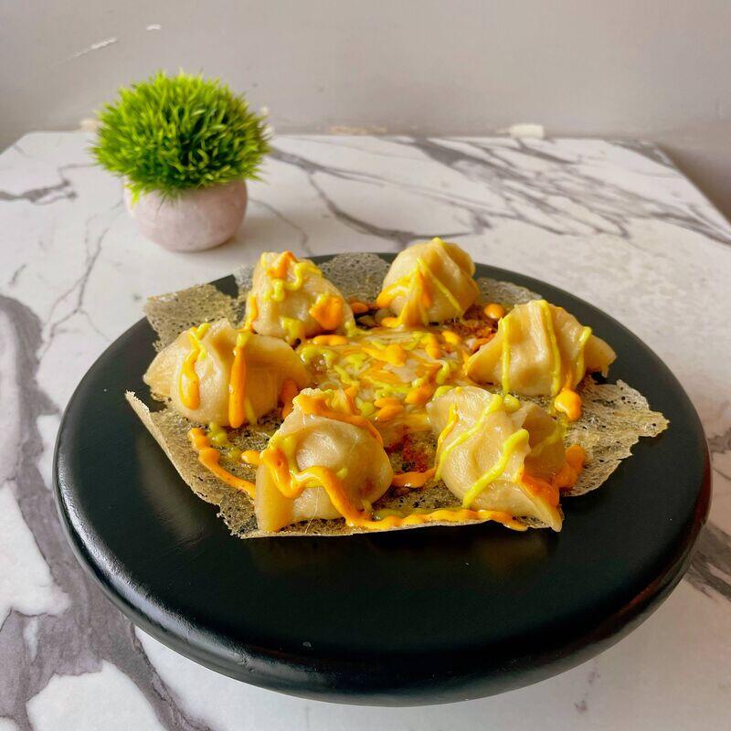 Pork & Cabbage Pizza Dumplings